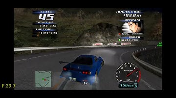 Initial D Arcade Stage 3 - Usui Bunta Challenge 5 Stars W/ Mazda RX7 Spirit R Retry(Flycast)