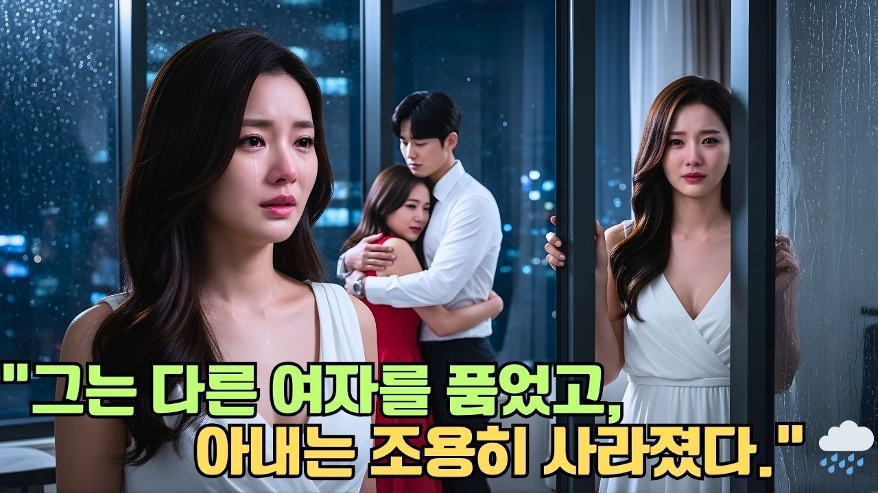 불륜에 눈이 멀어 아내를 버린 남자,사랑이 식어버린 그날,그녀는 떠났고… 남자는 눈물로 무너졌다 💔