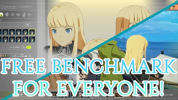 BLUE PROTOCOL - Benchmark and Character Creator OUT NOW