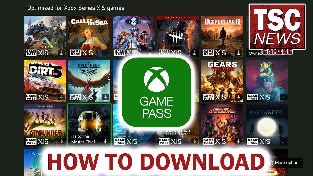 Download and Install digital games on Xbox Series S 