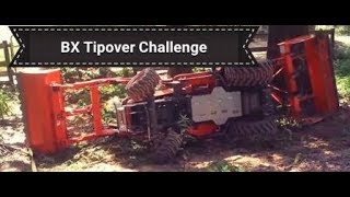 BX25D Tipover Challenge: Stock vs Wheel Weights vs Spacers