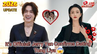 Download Lagu It’s Official: Jerry Yan Confirms Relationship With Tong Liya, Wedding Next? MP3