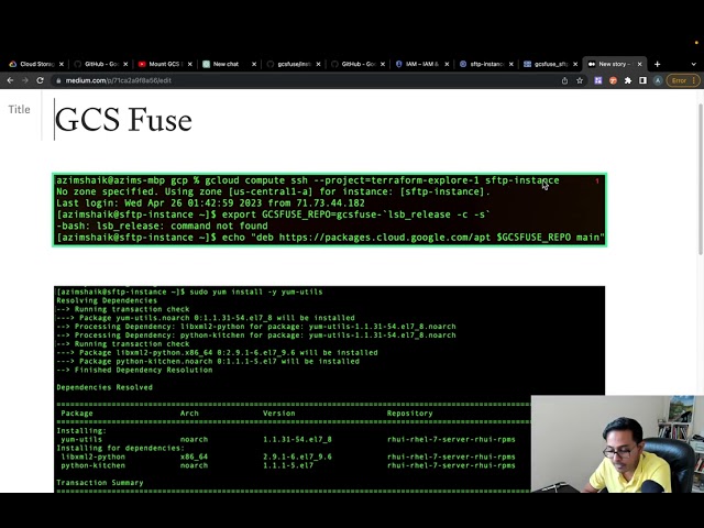 How to use GCS Buckets as Filesystem ? | Using Cloud Storage Fuse class=