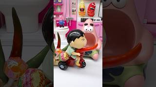 Satisfying with Unboxing Shin Chan and Patrick Star Toys ASMR #asmr #funny #toys#relaxing #shorts