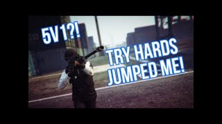 I Got Jumped by a TRYHARD CEO (5v1)  GTA Online