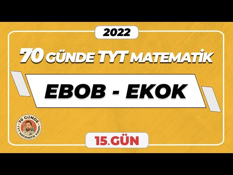EBOB-EKOK | 70 Günde TYT Matematik Kampı | 15.Gün | #merthoca #70gündetyt