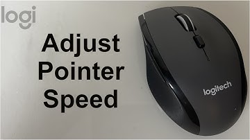 Logitech M705 Marathon Change Mouse Speed - DIY EASY