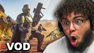 GRIZZY PLAYS HELLDIVERS 2 FOR THE FIRST TIME