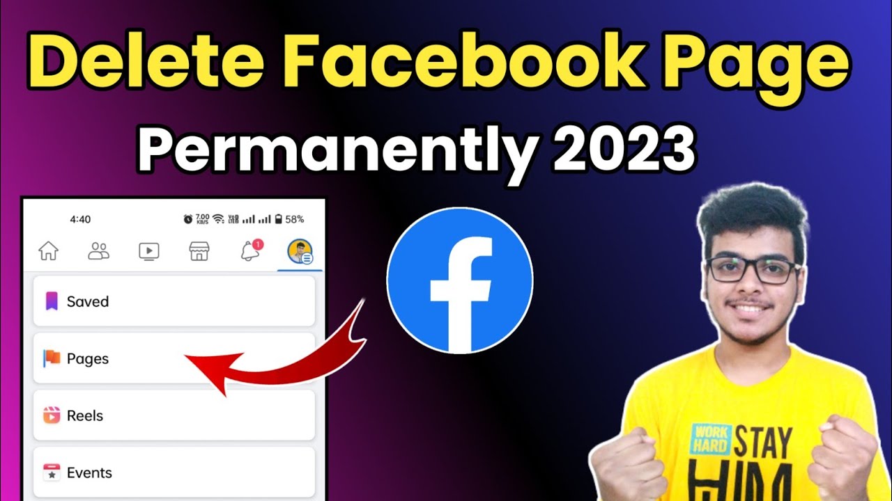 How to delete facebook page permanently 2022 facebook page delete kaise kare youtube