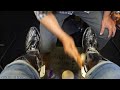 20 minutes of the best asmr shoe shine  angelo shoe shine asmr