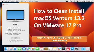 How to Clean Install macOS Ventura 13.3.1 in VMware 17  !! macOS 13.3.1 ISO Link in Description Box