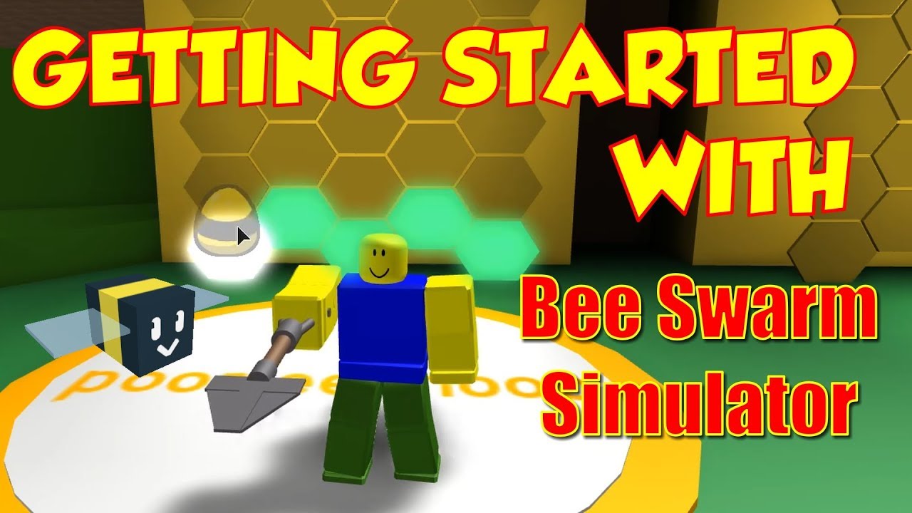 Bee Swarm Simulator Tutorial How To Get Started First 5 Bees Youtube - roblox bee swarm simulator not loading