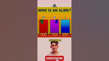 Which is an alien? #short #challenge #trending #puzzle #riddle