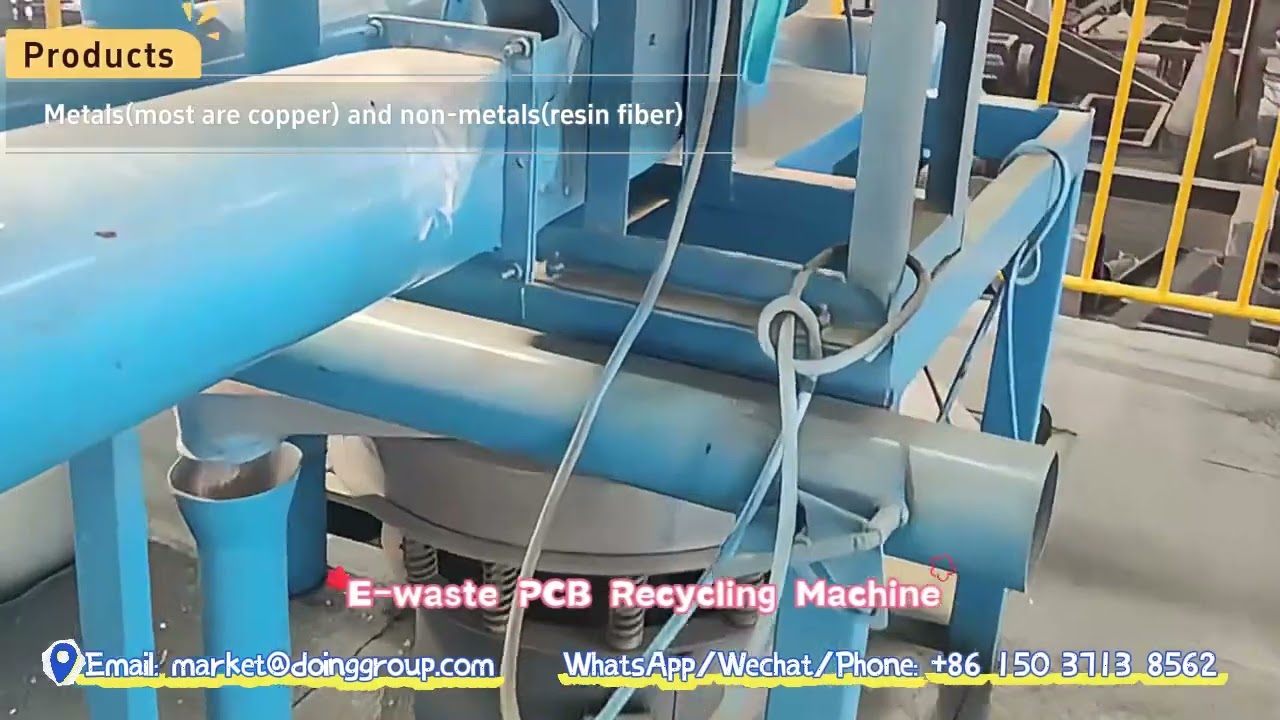 Some frequently asked questions about buying a E waste PCB board recycling machine