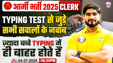 Army Clerk Typing Test 2025 Explained | Armyy Clerk Typing Test Kaise Hota Hai | RWA Defence
