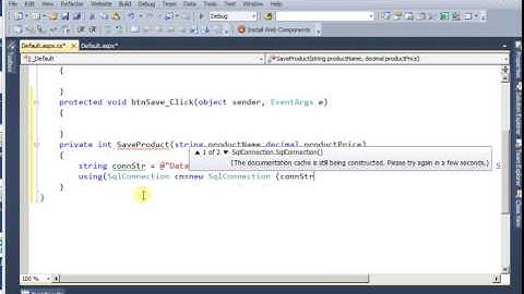 Stored Procedure with Output Parameter In ASP.Net C#