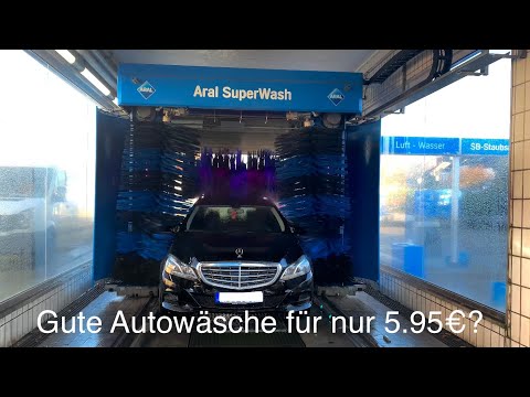 Aral Superwash Autowaschanlage - Aral Autowäsche im Test - Wie gut ist die Autowäsche für nur 5.95€?