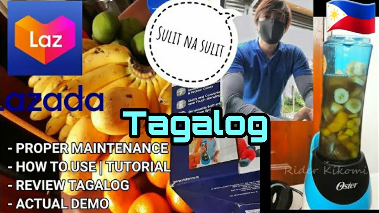 Oster My Blend Personal Blender Actual Demo Instant Fruit Smoothie