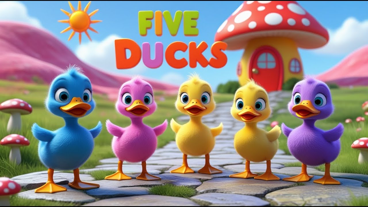 Five Little Ducks | Five Little Monkeys | BINGO + More Nursery Rhymes & Kids Songs | Friday Fun