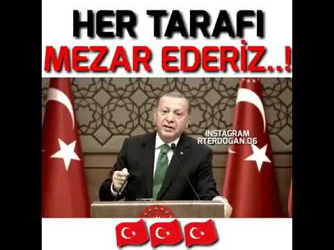 Her tarafi mezar ederiz !