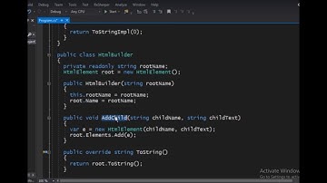 Fluent Builder Pattern in C#