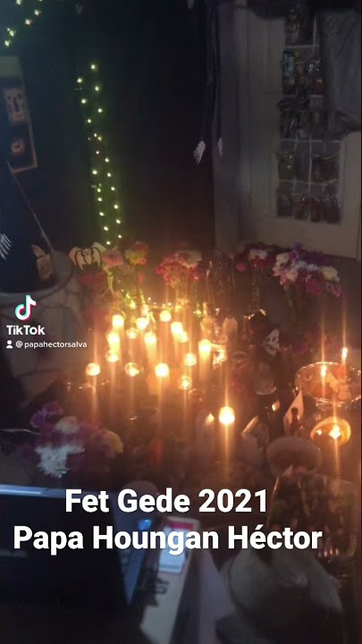 Gede Guede Ghede Baron Samedi Ceremony Fet Mani 21 Divisiones Vodou Voodoo