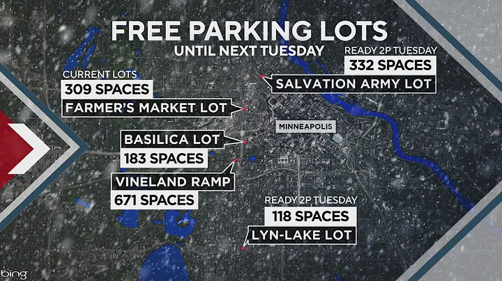 Minneapolis making 1,600 free parking spots available ahead of massive snow storm