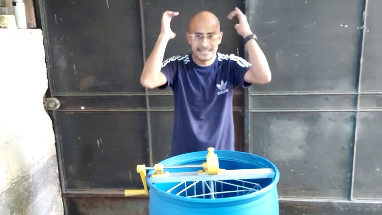 Elaboracion de un extractor de Miel, Facil y Rapido