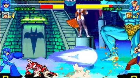 Marvel vs Capcom Arcade: Strider + Megaman