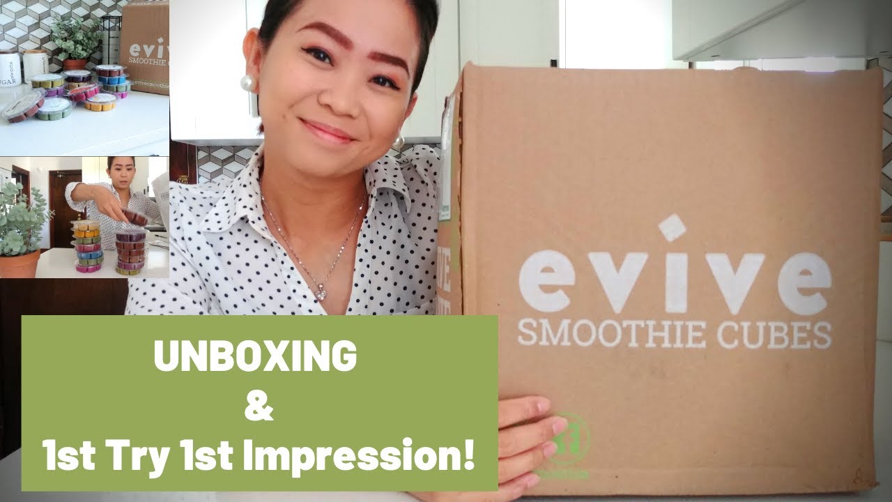 EVIVE SMOOTHIE UNBOXING and (1st Try 1st Impression) REVIEW YouTube