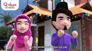 Aidilfitri Yang Mulia - Koleksi Lagu Raya Q-dees | Best of Raya Animated Video Compilation