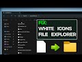 How I Fixed White or Blank Files and Folder Icons in Windows 11