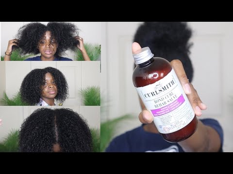 Trying CurlSmith Bond Curl Rehab Salve To Repair Damaged Hair Is It Worth It 