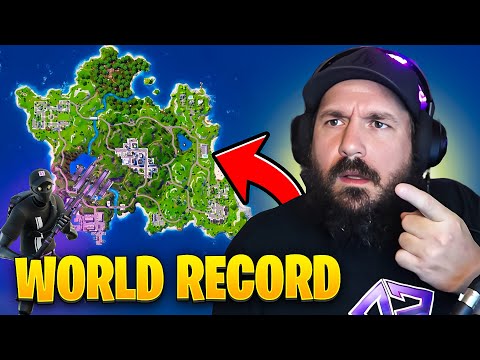 I knocked Myself 100 Times And Still Won The Game! Fortnitedad wins the game with a grey AR ONLY!
