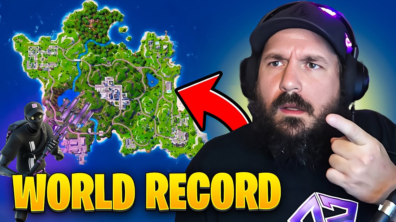I knocked Myself 100 Times And Still Won The Game! Fortnitedad wins the game with a grey AR ONLY!