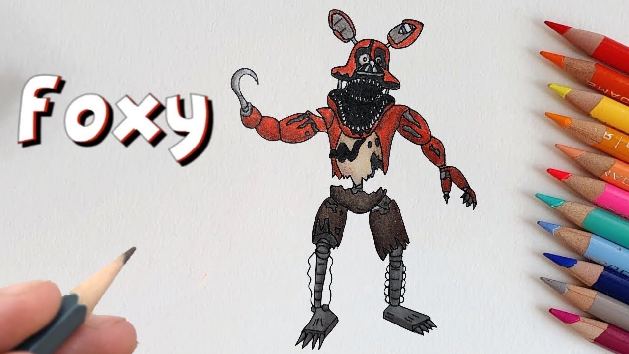 Foxy fnaf on Craiyon