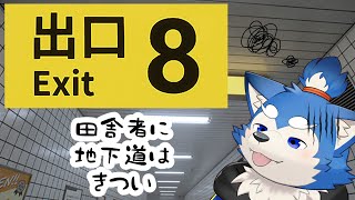 【ゲーム配信】迷え田舎者！地下ダンジョン攻略だ！の巻！【８番出口】