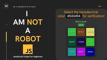 Create a Color Randomizer using JavaScript