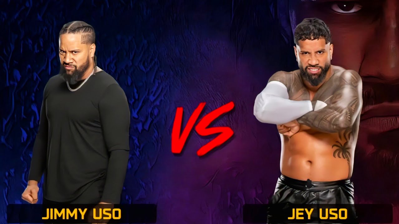 Jimmy Uso VS Jey Uso legend difficulty WWE 2K25 : NETFLIX EDITION