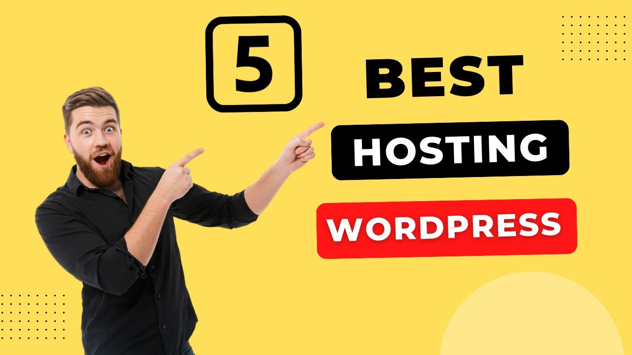 5 Best Hosting for Wordpress | Best Wordpress Hosting 2024 - YouTube