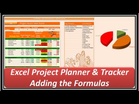 excel project planner and tracker microsoft excel 2013 part