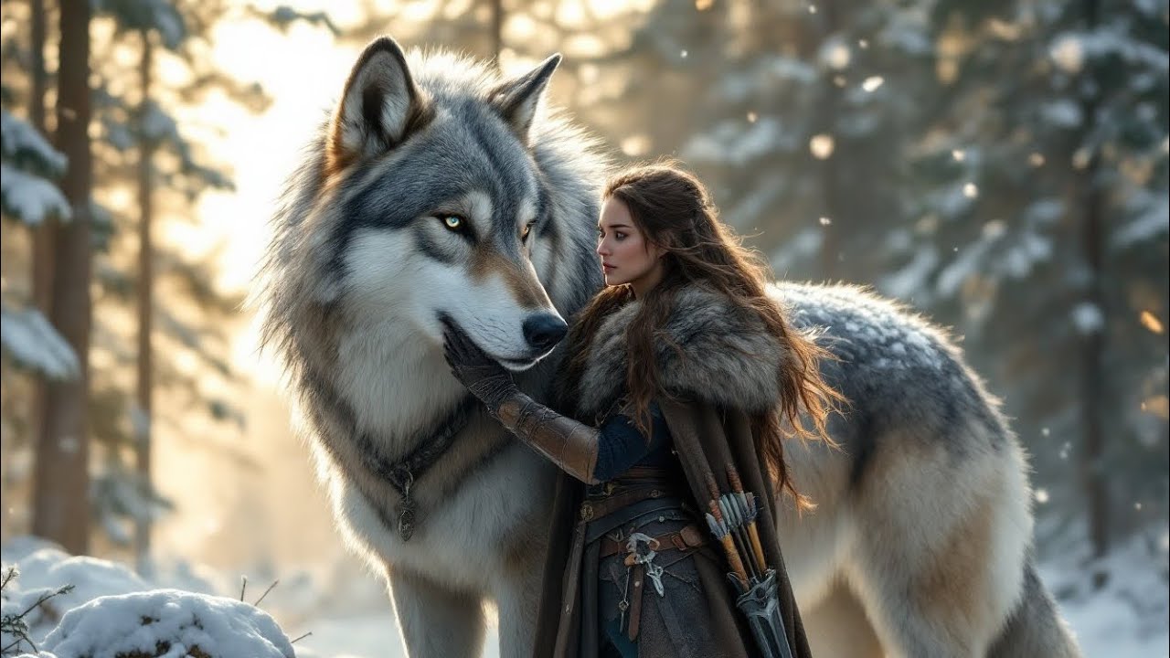 Freya Riding Wolf Freya and the wolf- Coming soon! #trending #Viral #TrueFriendship # ...