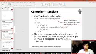 COS30043 Lecture 4 - AngularJS, View and Controller.