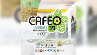 CAFEO39 Conference Paper Presentation (Session 1)