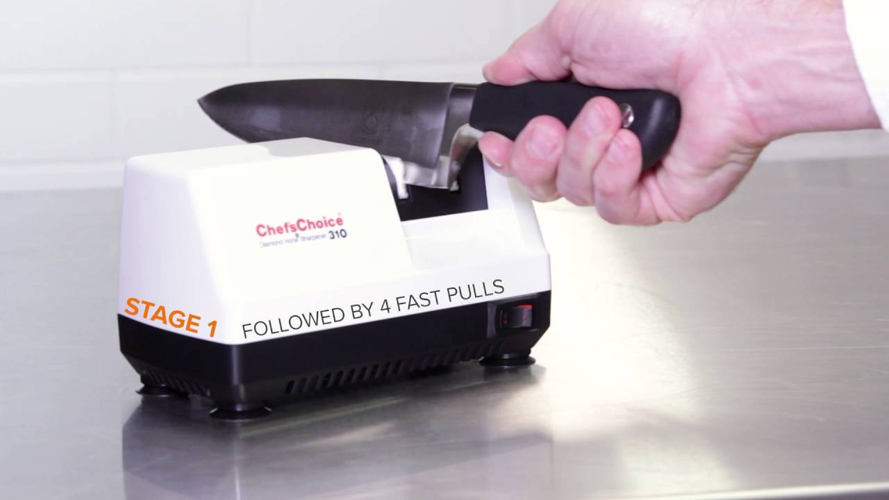 2 Stage Electric Knife Sharpener - WebstaurantStore