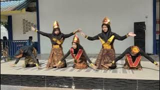 Tari Indang terbaik II di Kelas 6E SD Negeri 006 Batu Aji