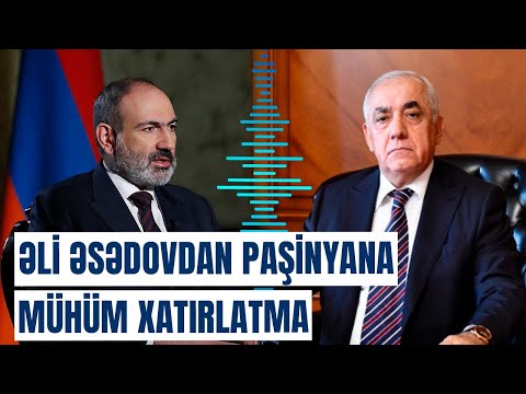 Əli Əsədov Gürcüstanda çıxış etdi: Paşinyana demək istəyirəm ki...