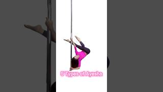 5 Types of Ayesha - Pole Dance Tricks
