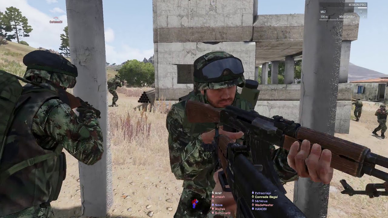 JANFU ArmA III: The Minefield