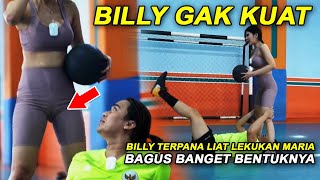 OLAHRAGA BARENG BILLY SYAHPUTRA  TERPANA LIHAT MARIA VANIA, INDAH BANGET!